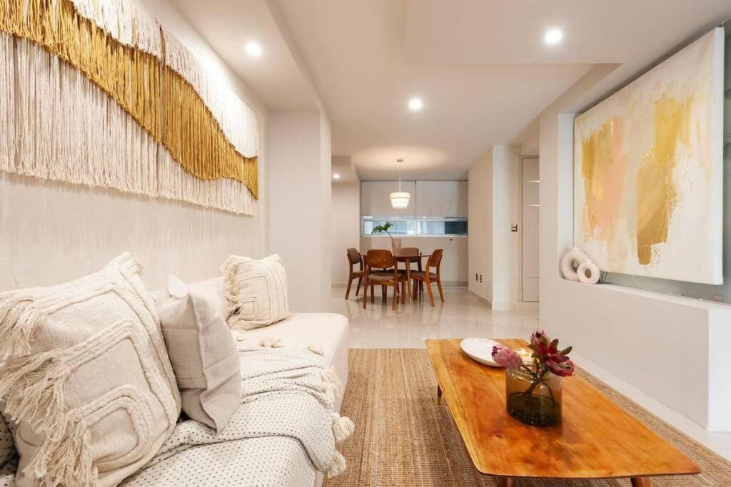 Cozy W Balcony For A Getaway In Polanco Apartamento *