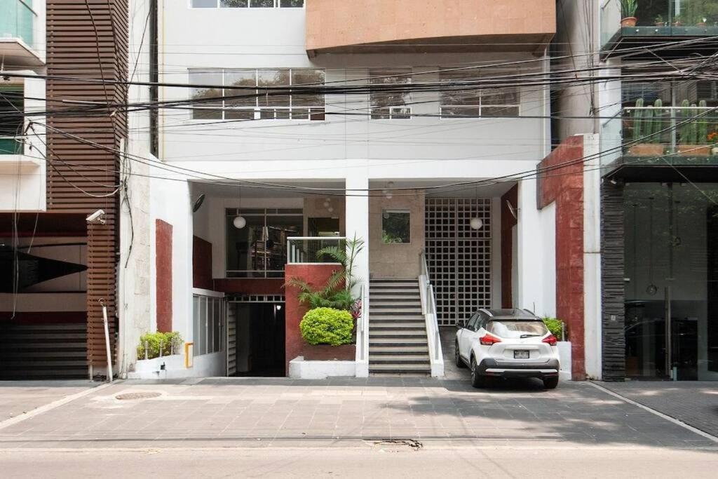 Apartamento Cozy W Balcony For A Getaway In Polanco México DF