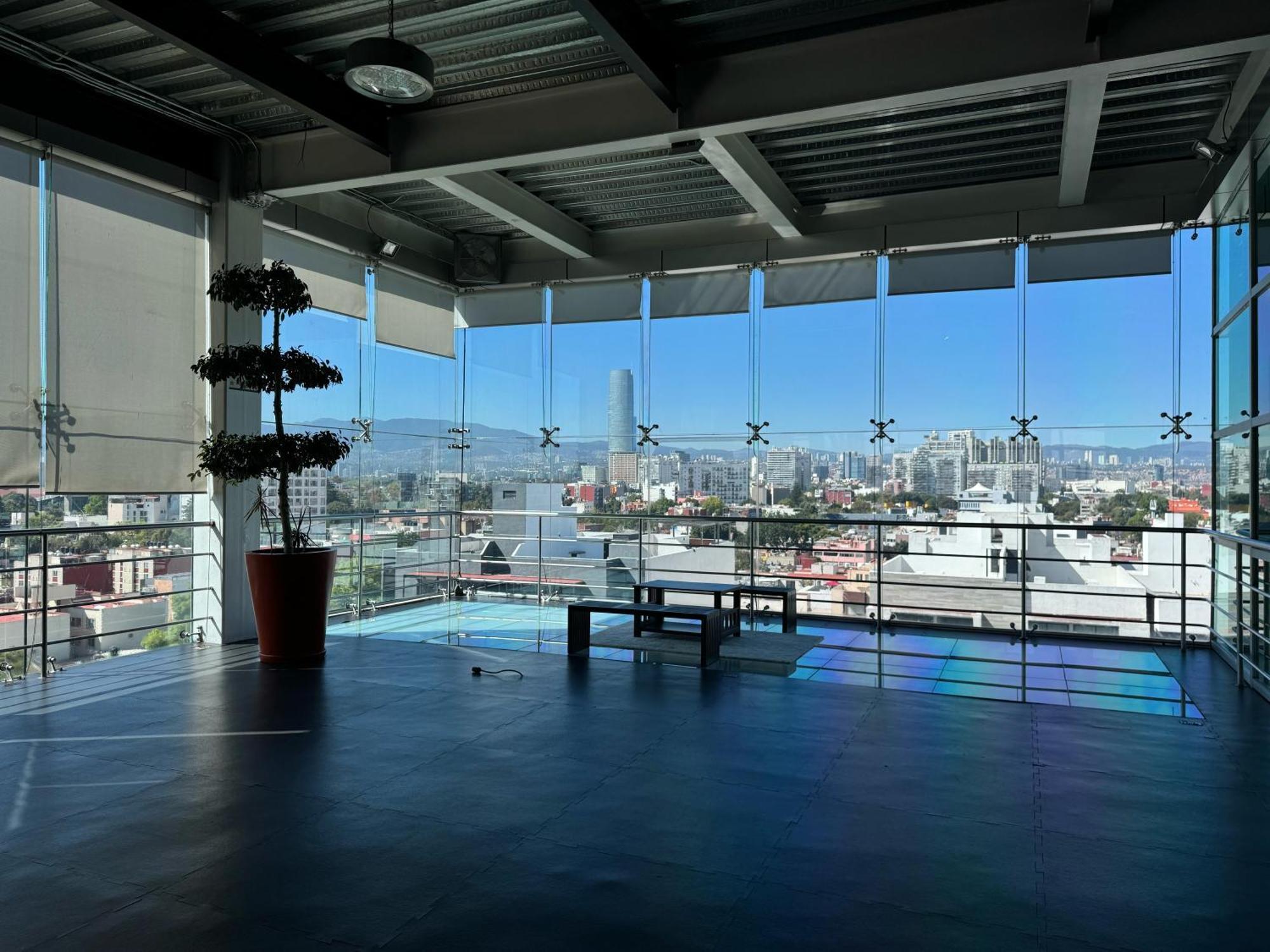 The Flamingo Rooftop Unique Design In A Centric Location Apartment Mexico City