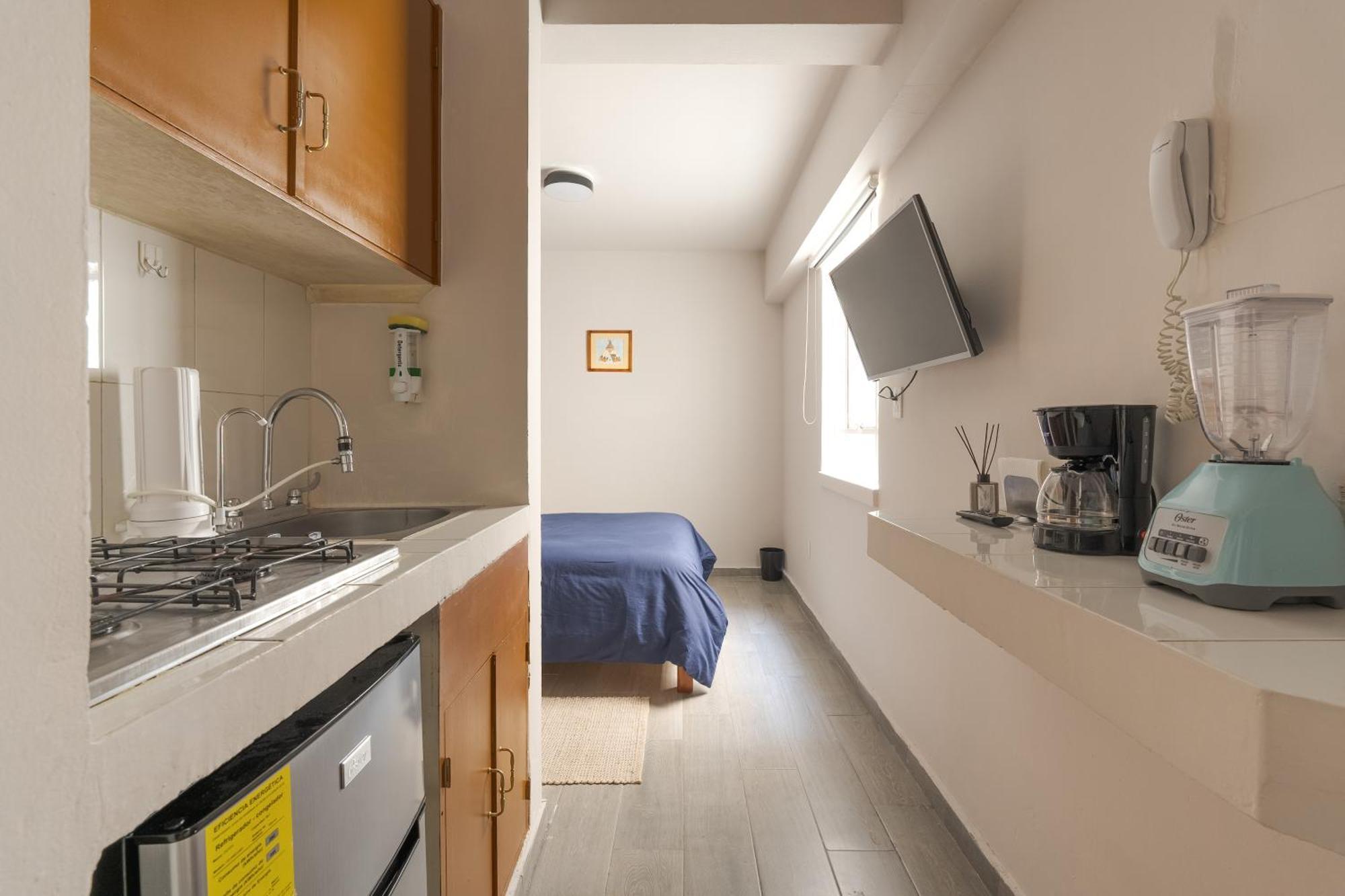 Affordable Little Private Room, Polanco :) Apartamento *