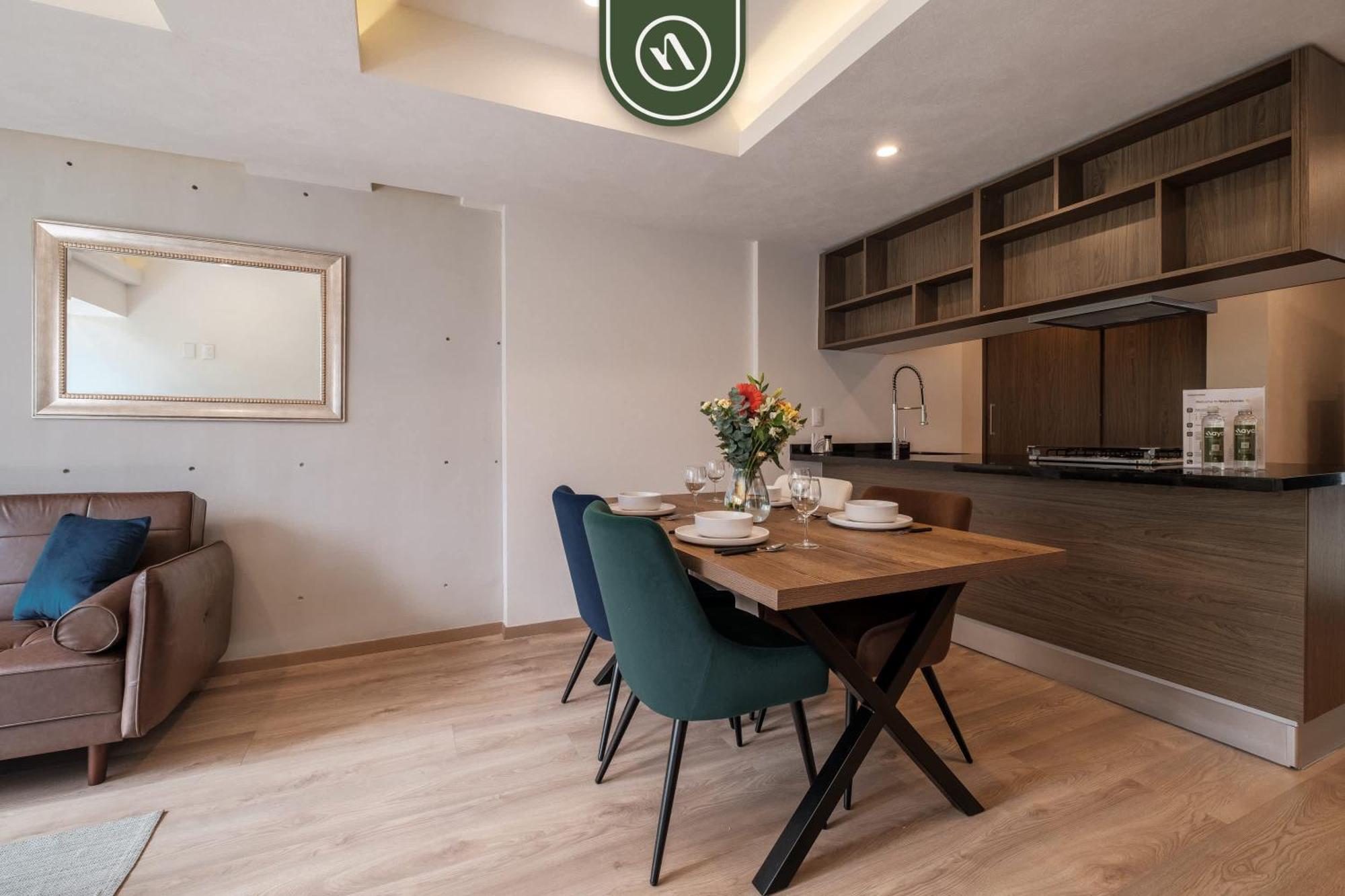 Inn Brand New 2 Bedroom In Reforma - King Beds *