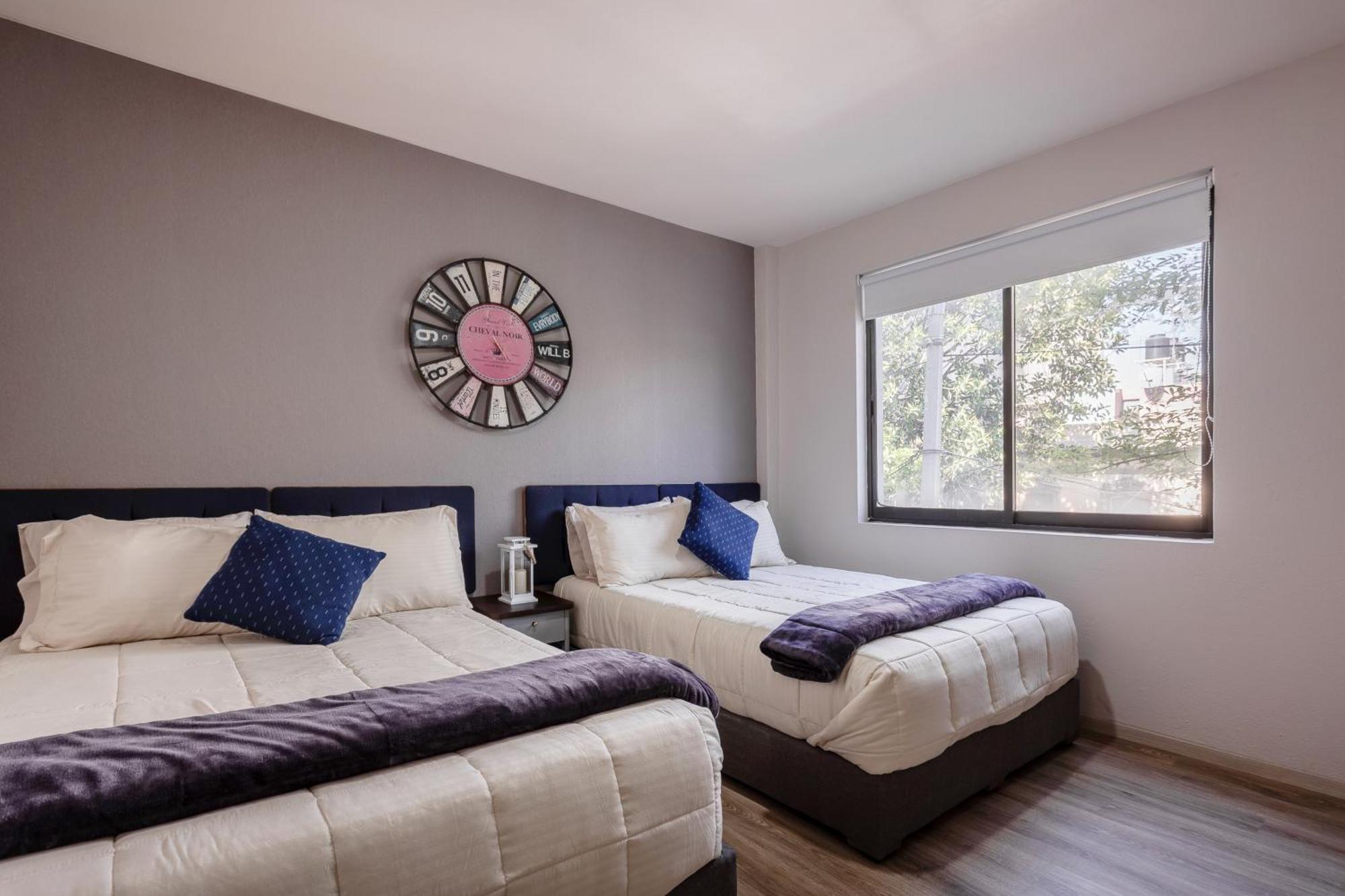 Apartamento Urban Oasis In Roma - Wifi - Laundry - Sleeps 7 México DF