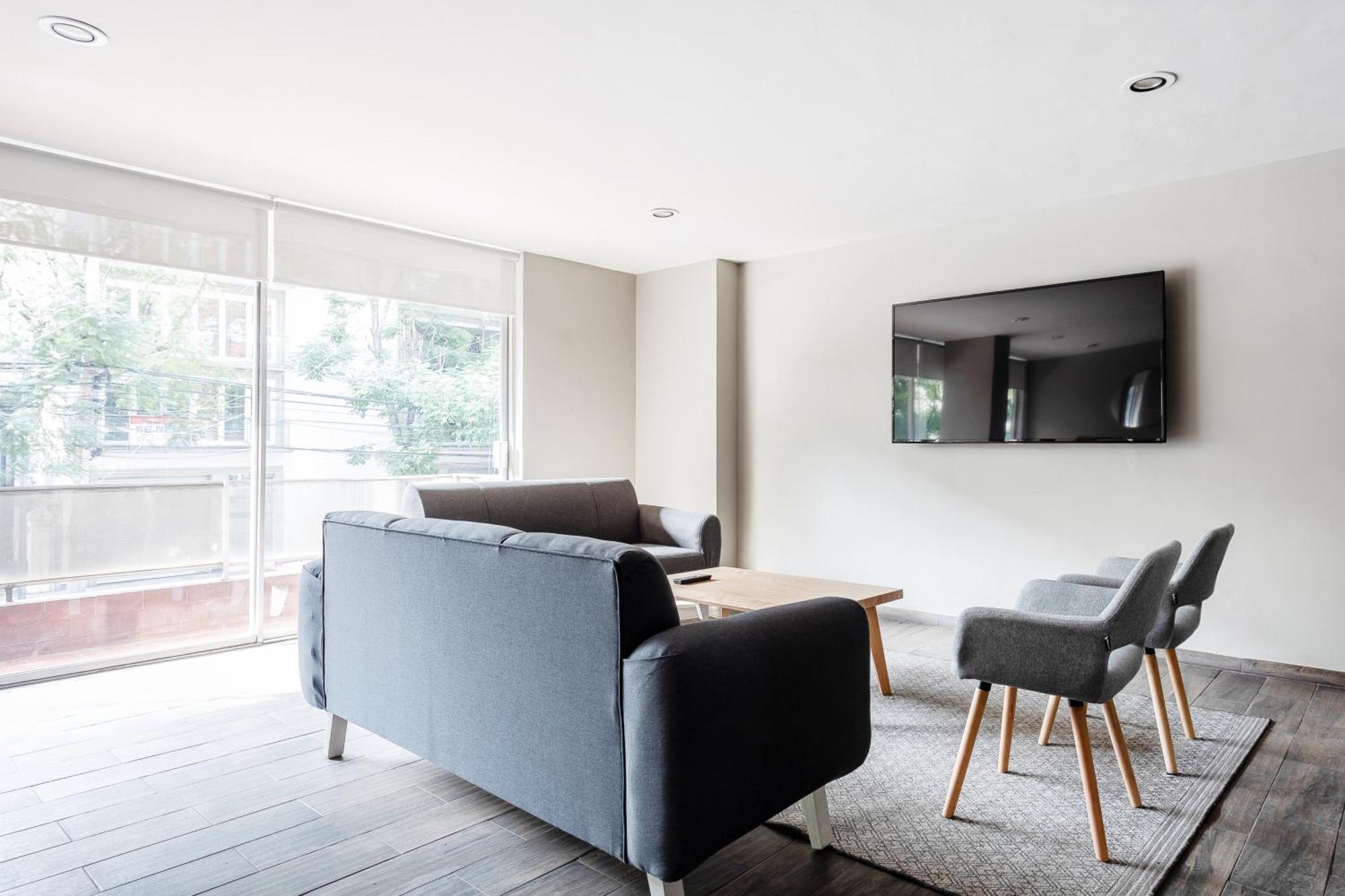 Apartamento Polanco 3br - Elevator Laundry Sleeps 10 Guests