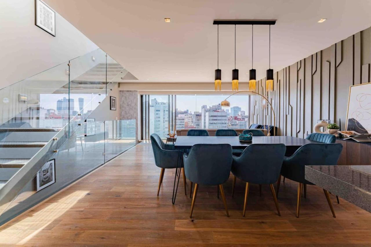 Сasa de vacaciones Stylish 3-level Penthouse With Private Rooftop