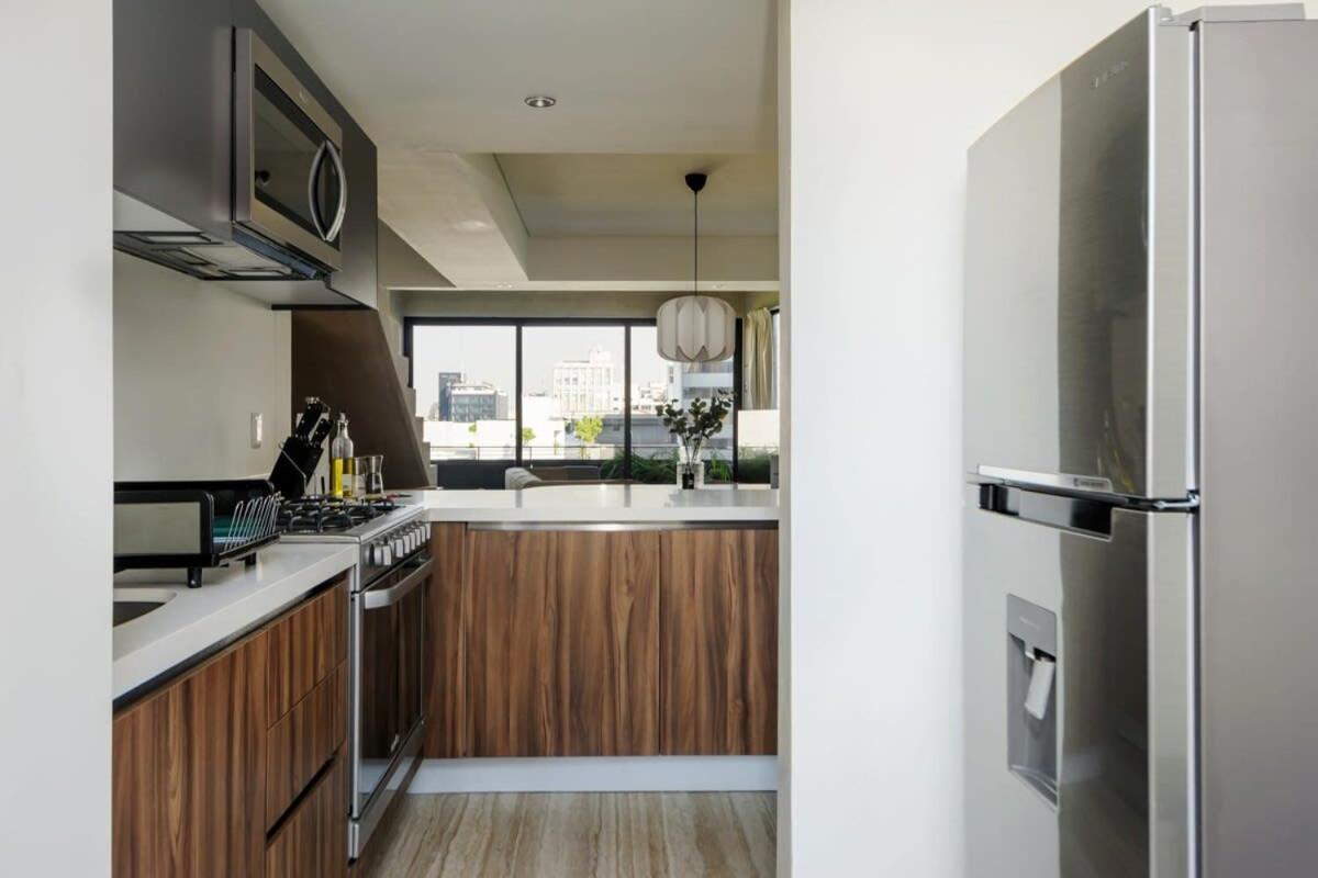 Charming 2br Penthouse With Terrace In Cuauhtemoc * Cidade do México