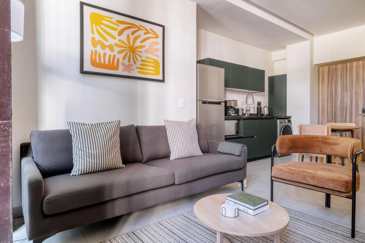 Hip Roma Norte 1br W All-day Security Mex-124 Apartamento