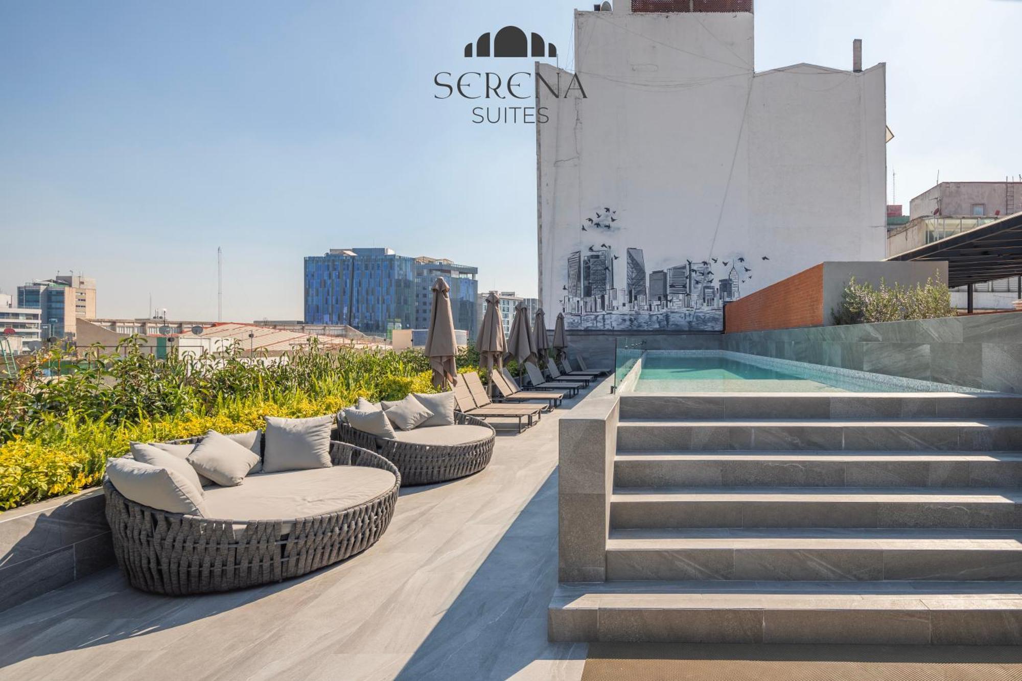 Upscale With Skyview Pool In Condesa Apartamento