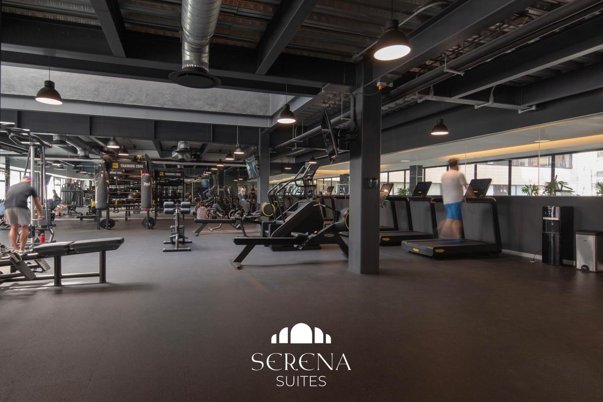 Elegant With Air Conditioning, Pool, Sauna, & Fitness Center In Polanco Apartamento