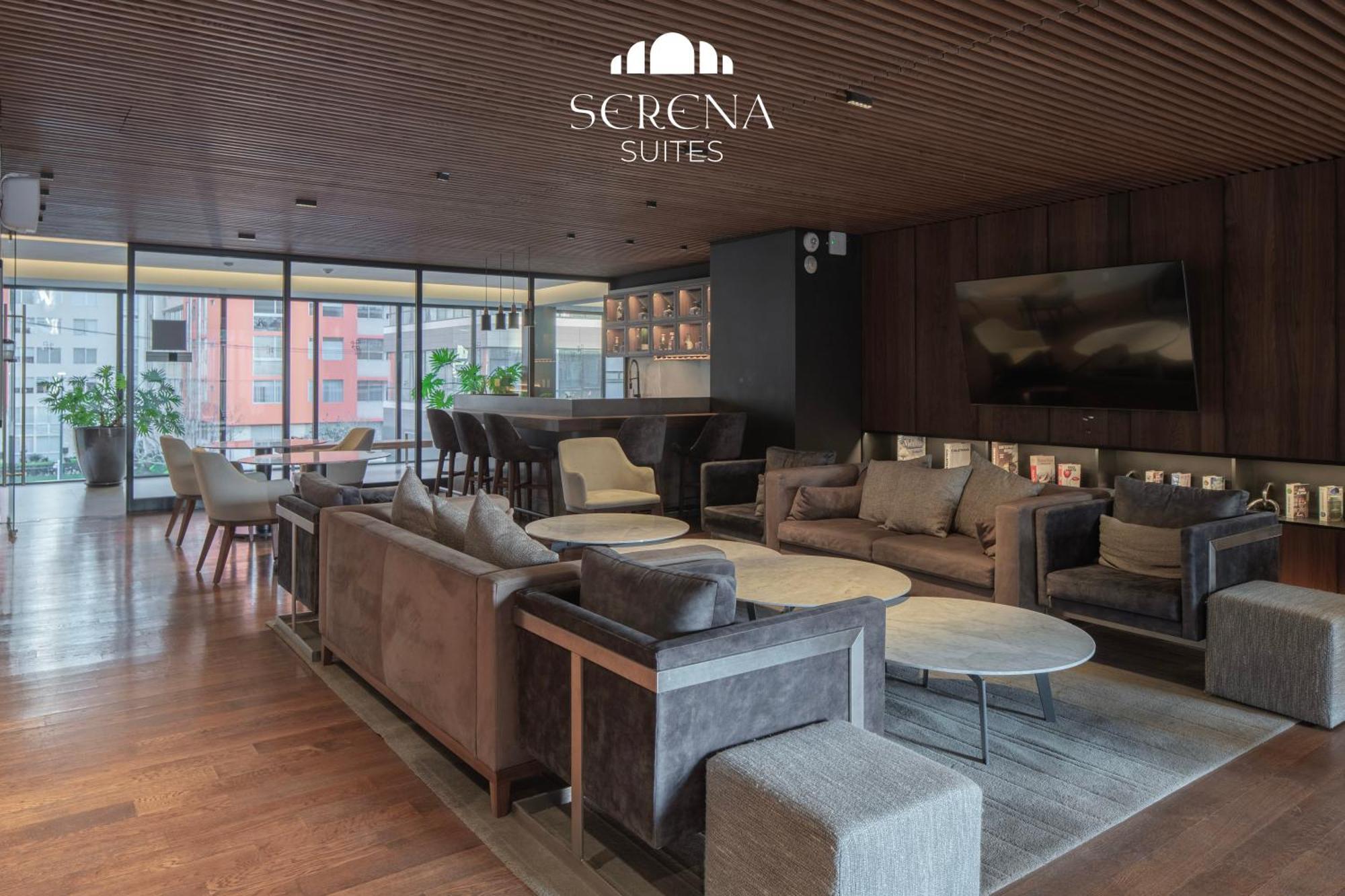 Elegant With Air Conditioning, Pool, Sauna, & Fitness Center In Polanco Apartamento