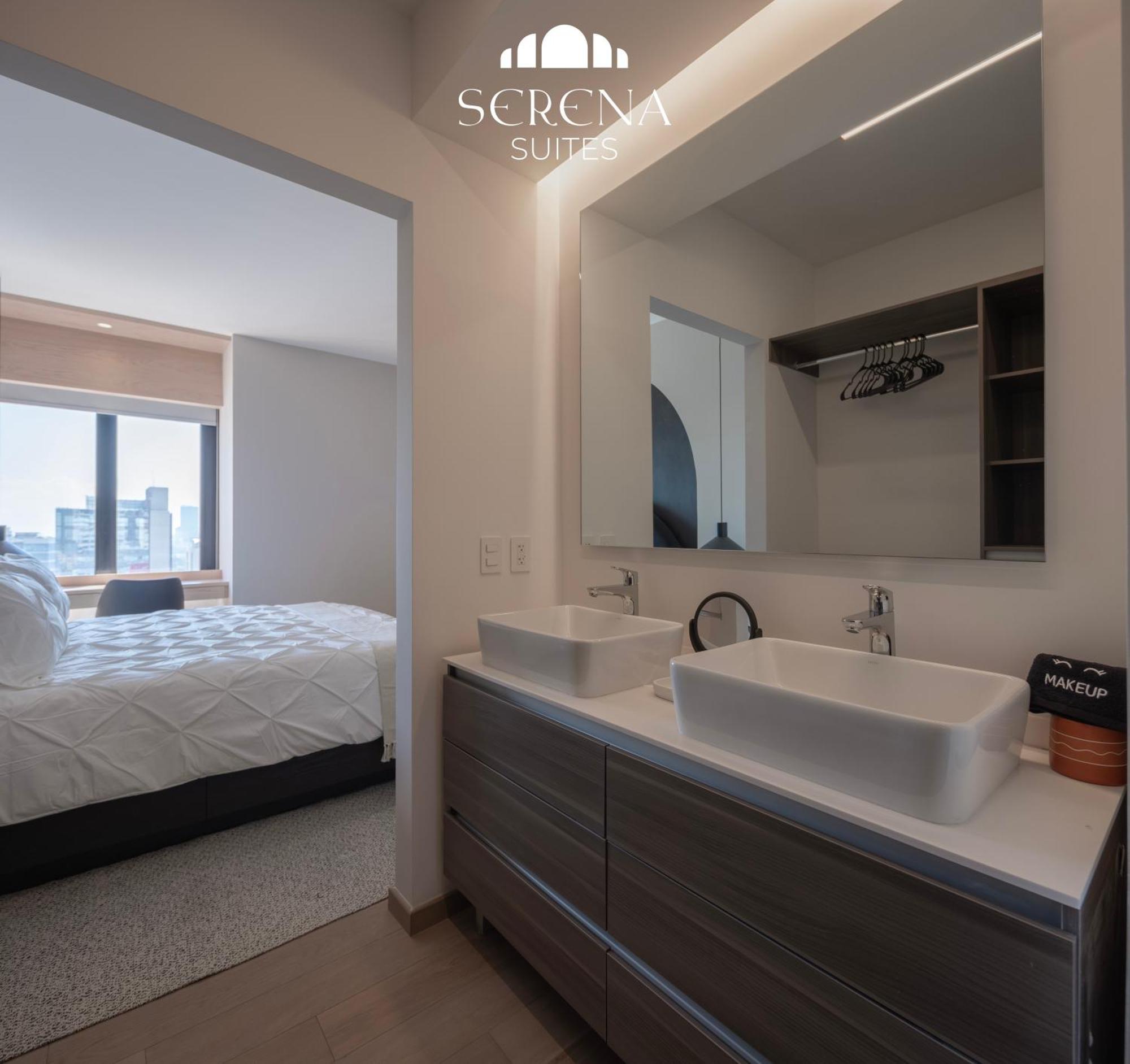 Elegant With Air Conditioning, Pool, Sauna, & Fitness Center In Polanco Apartamento *