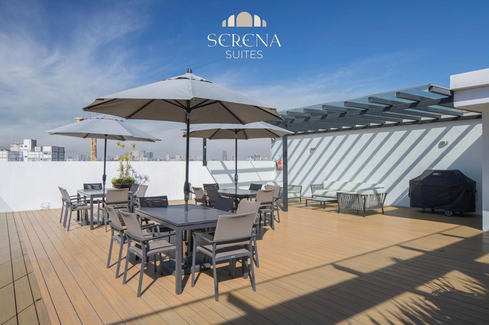 Stylish With Picturesque Rooftop Pool In Condesa Apartment