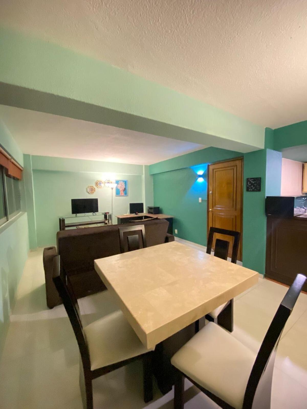 Apartamento Espacioso Con Oficina Y Internet De Alta Velocidad México DF