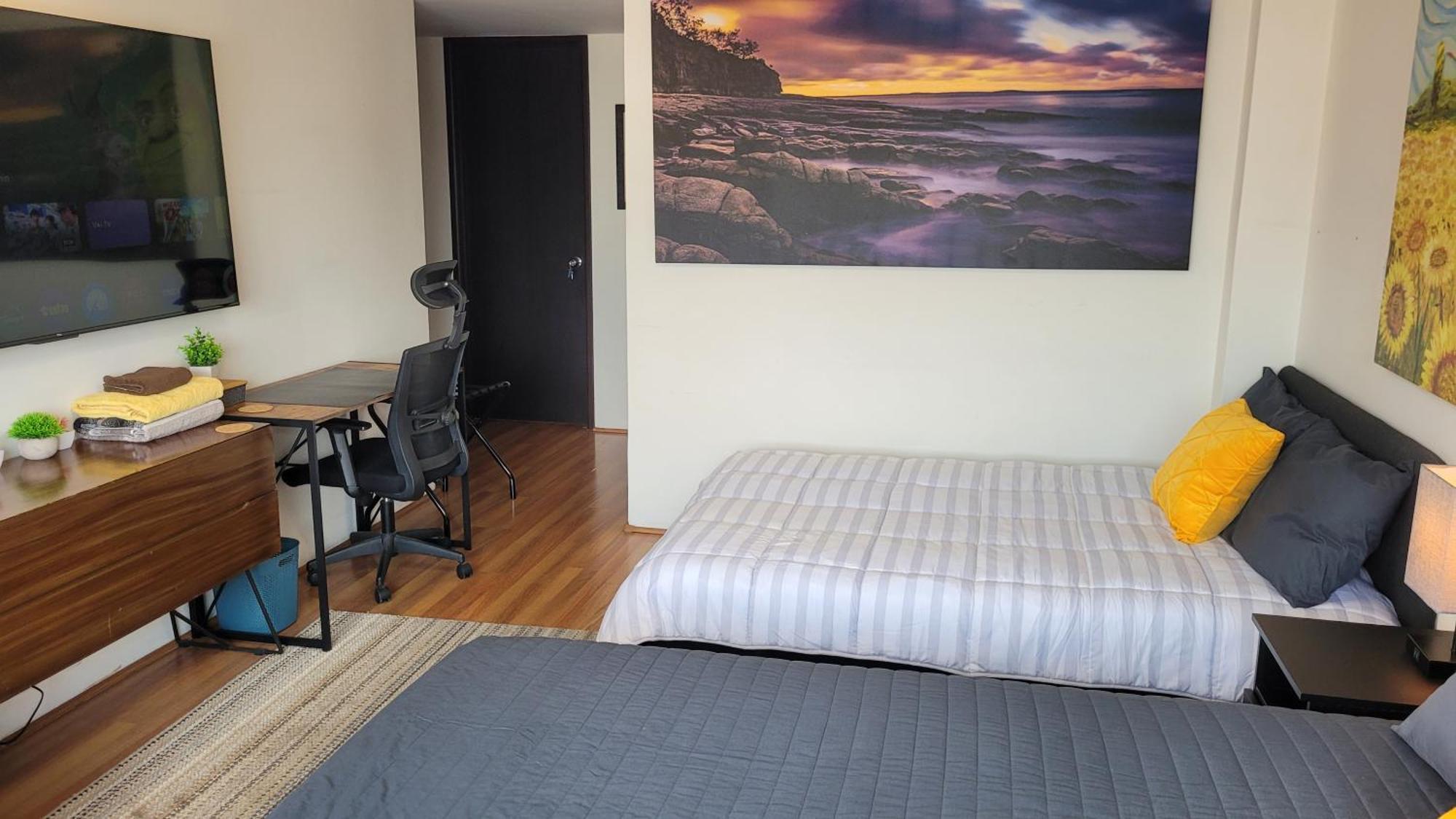 Hermosa Doble Con Bano Privado Habitación en casa particular *