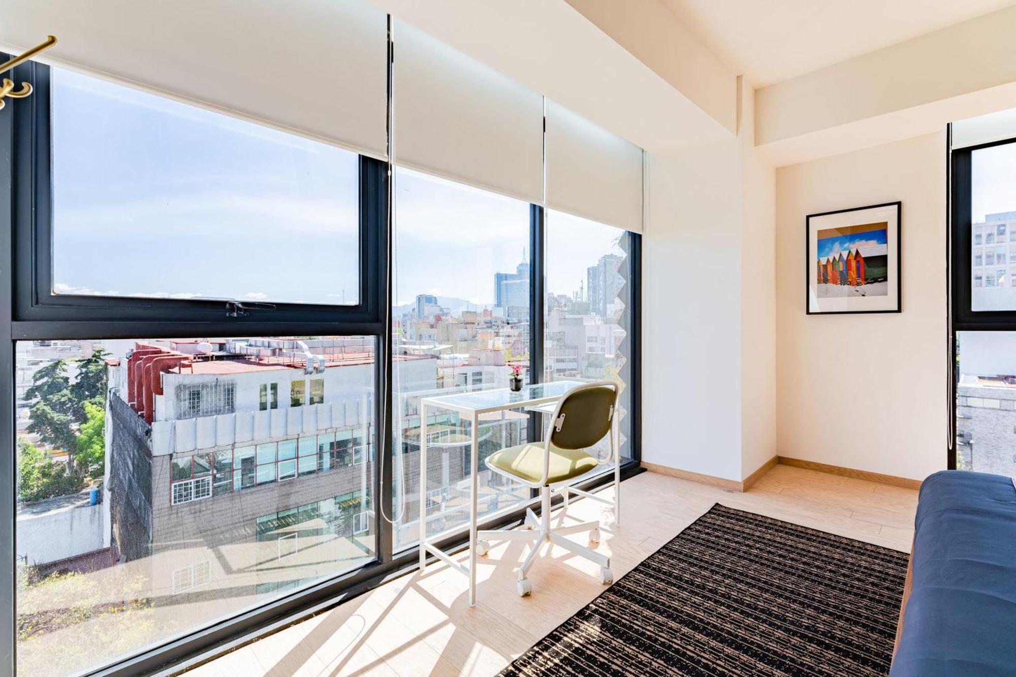New La Roma Penthouse 100m2 Terrace Pool And Gym Cidade do México