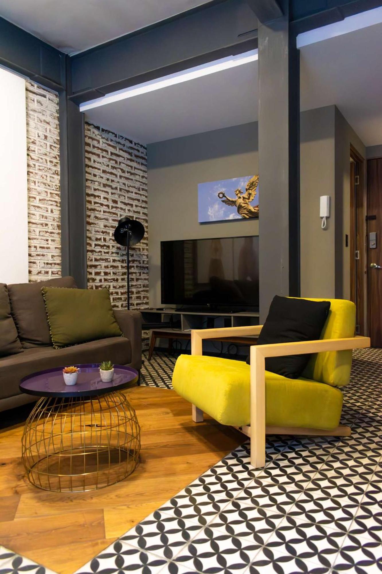 Lujoso Departamento Muy Amplio En La Condesa Inn México DF