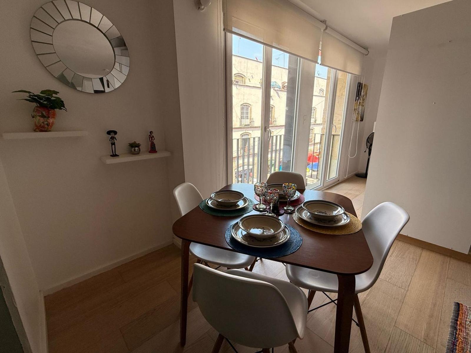 Acogedor Loft Mexicano Zocalo, Apartamento México DF
