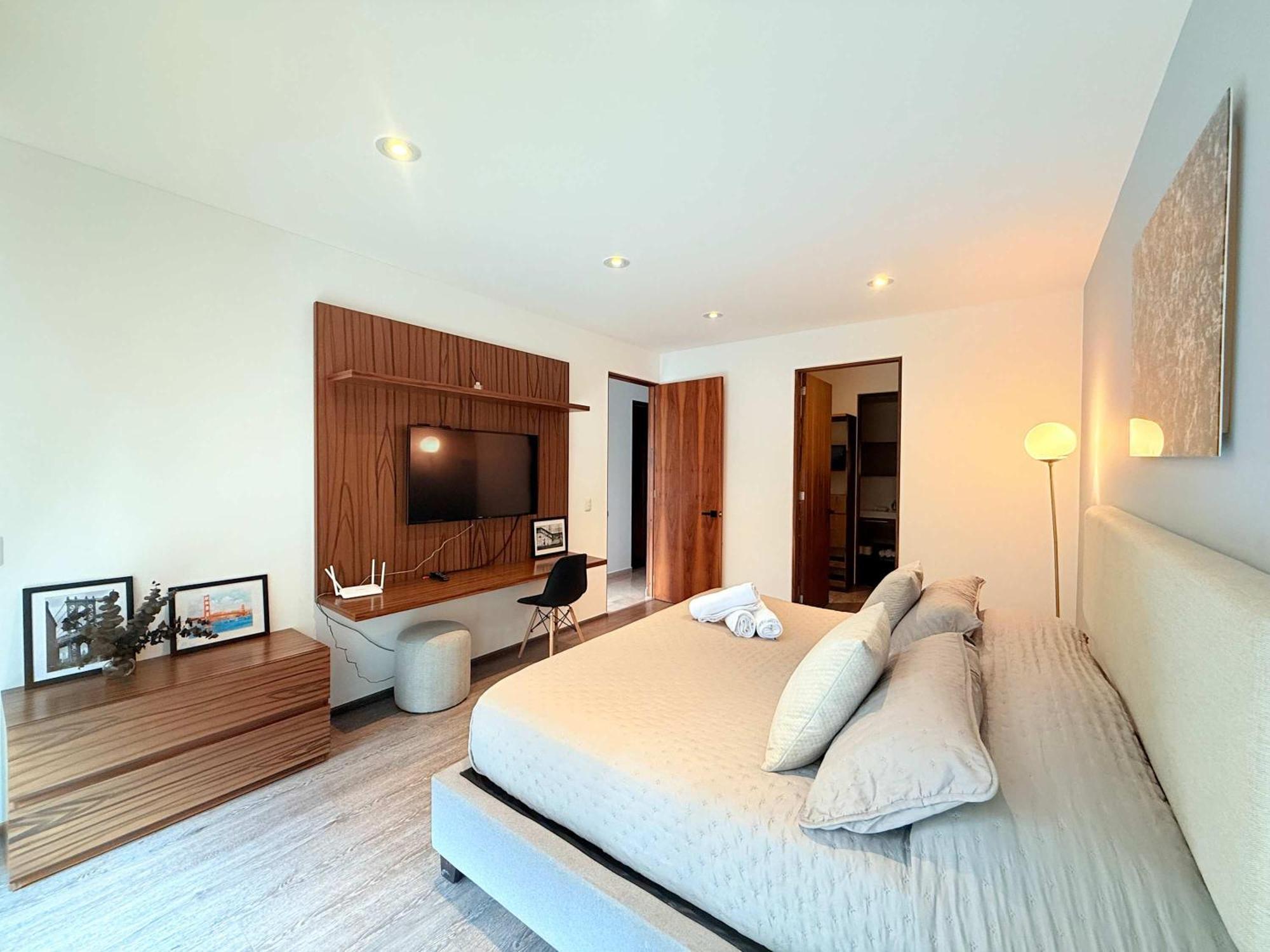 20-202 Elegant 2br-roma Norte Parking 24-7 Security Apartment *