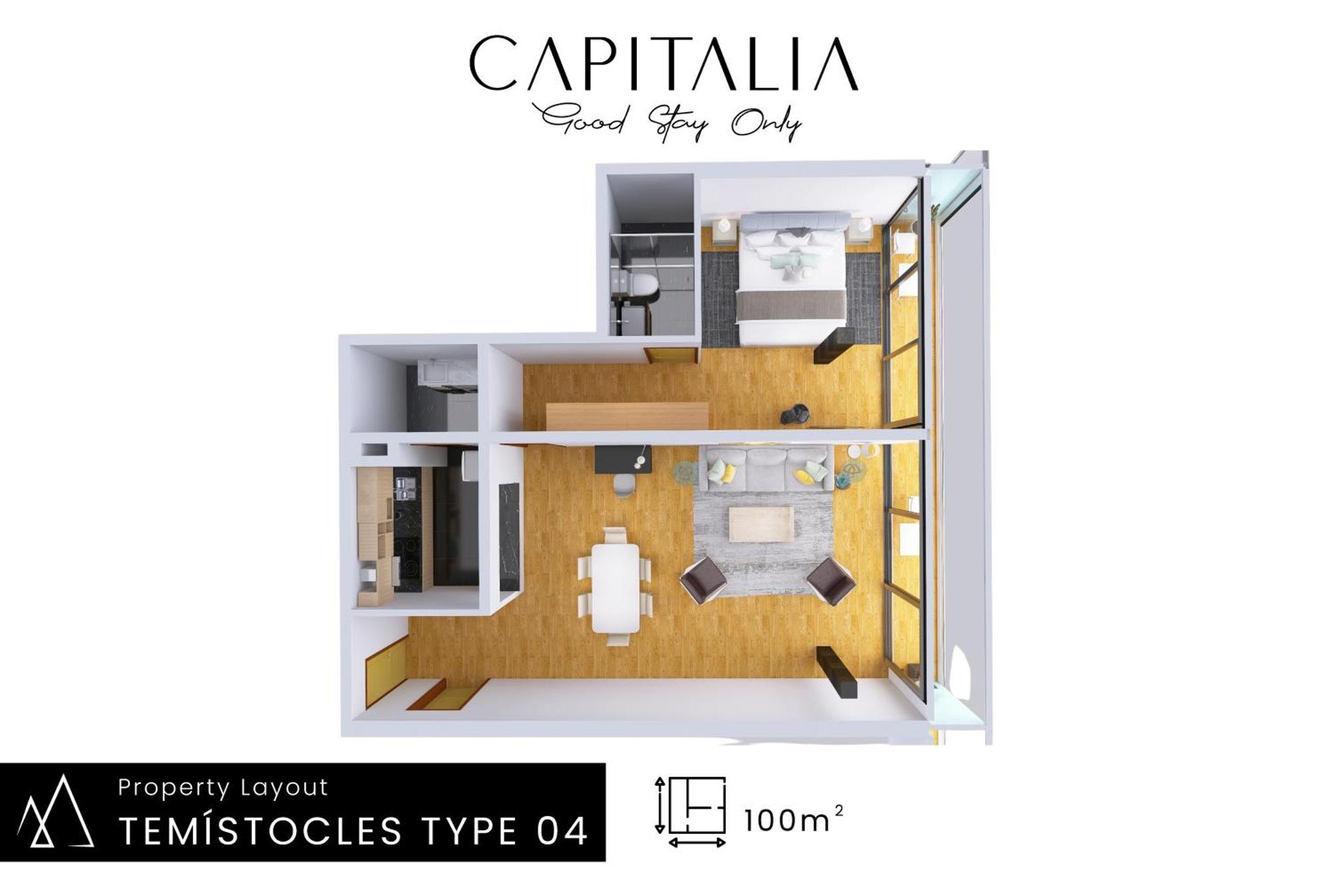Capitalia - Luxury - Temistocles 40 Aparthotel