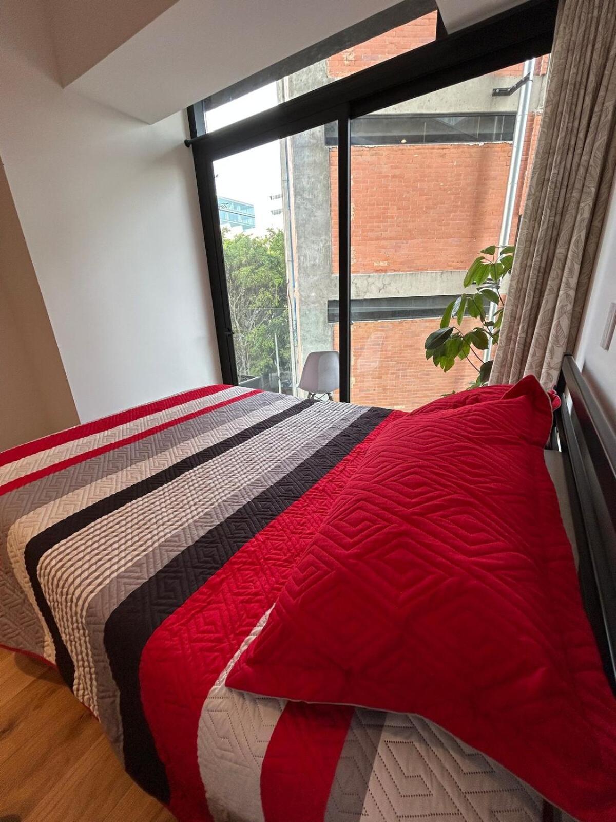 Roma Norte Pool, Gym, Rooftop, Coworking & Balcony Apartment *