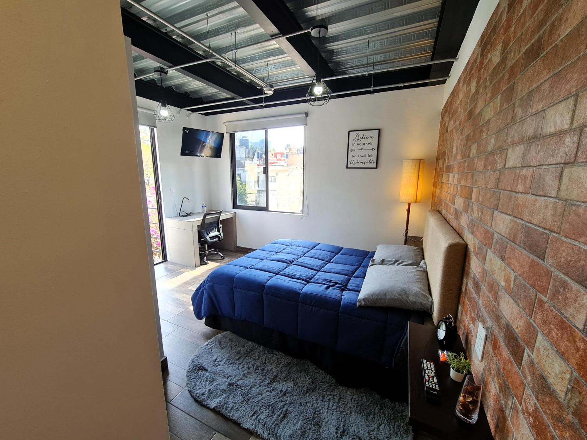 Apartment R09-c46 Frente Al Itesm Cem Estudiantes Familias Empresas Ejecutivos Turistas Nomadas Bienvenidos!!! Ubicacion Estrategica 10min Izcalli-15min Esmeralda-20min Satelite-25min Aifa Mexico City