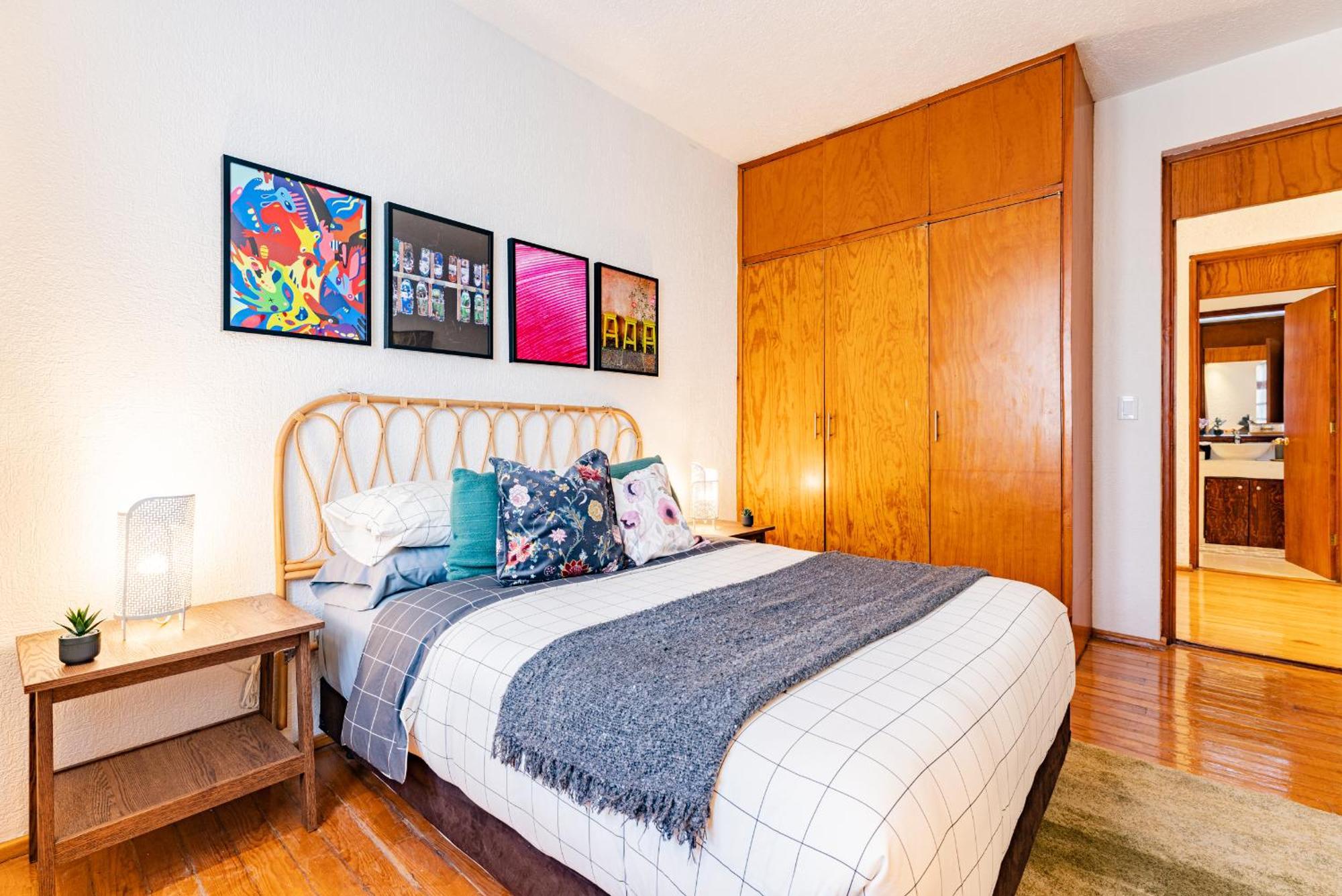 Bright And Secure Near Chapultepec & Museums Сasa de vacaciones