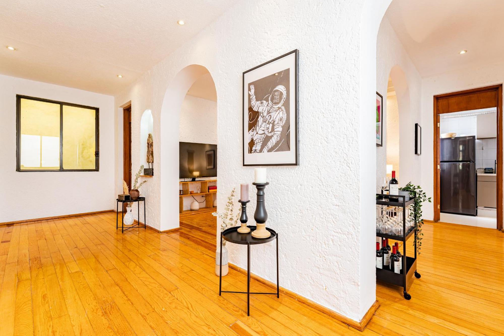 Bright And Secure Near Chapultepec & Museums Сasa de vacaciones *