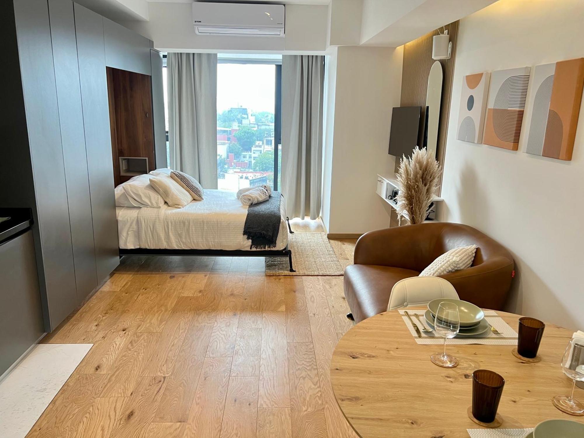 Hermoso Loft En La Roma Norte Apartamento Cidade do México