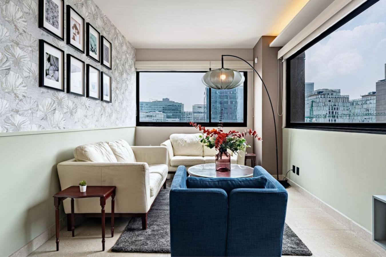 Apartment Stylish With Pool And Gym Mexico City