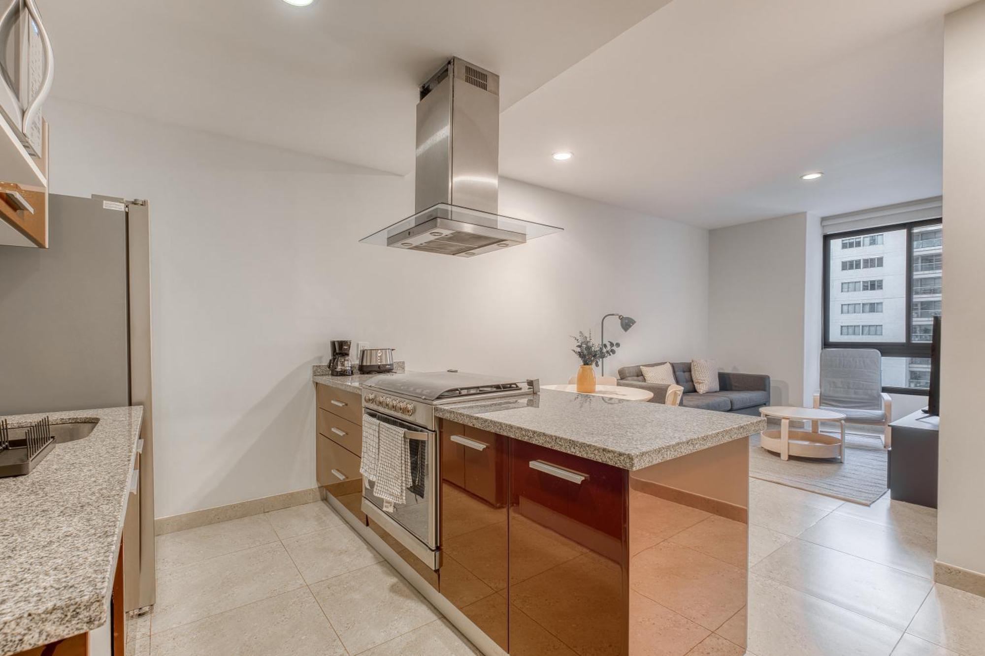 Lujo Y Comodidad Con Piscina Y Gimnasio En Polanco Apartamento