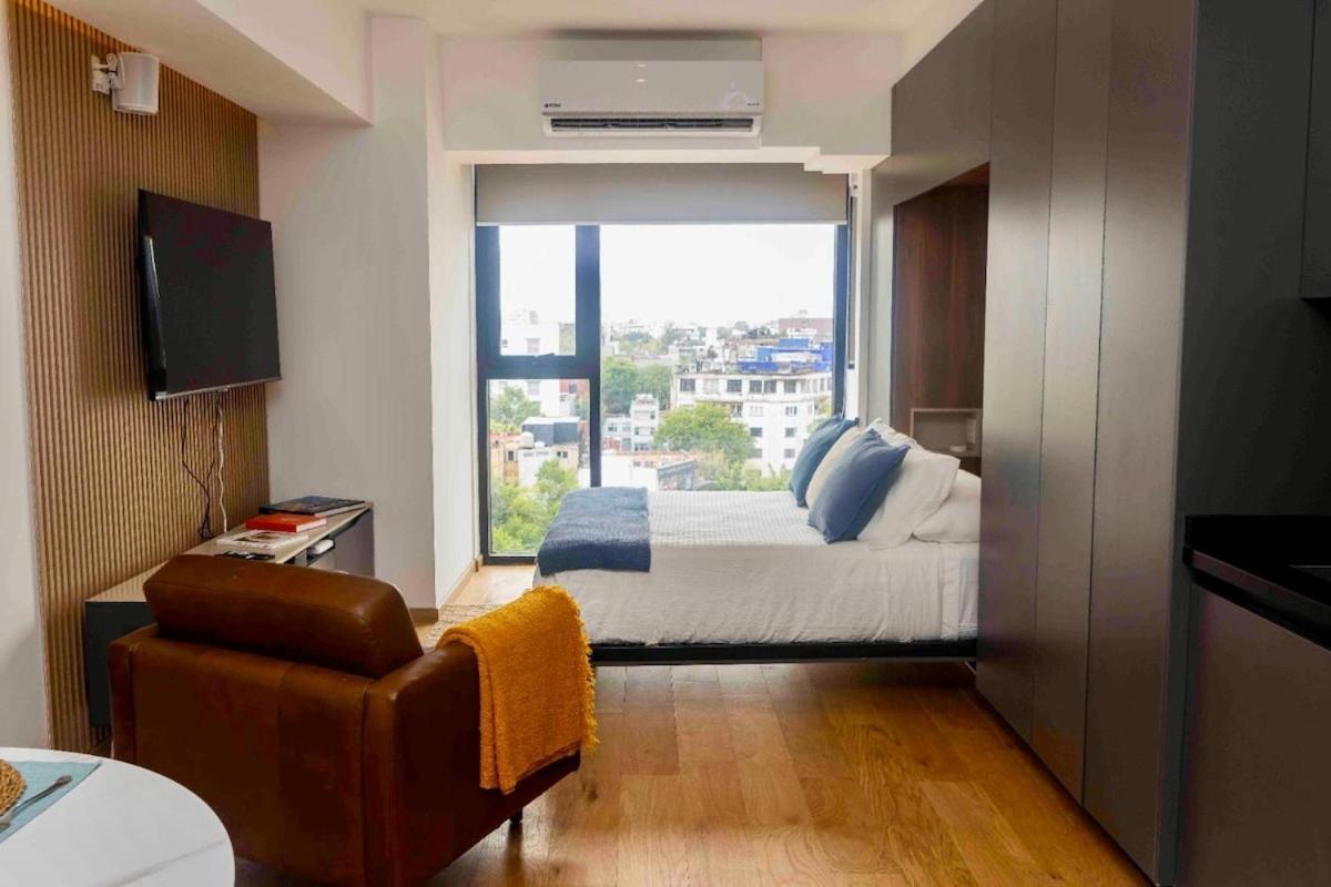 Apartamento Icon Roma Norte With Ac, Pool & Gym *