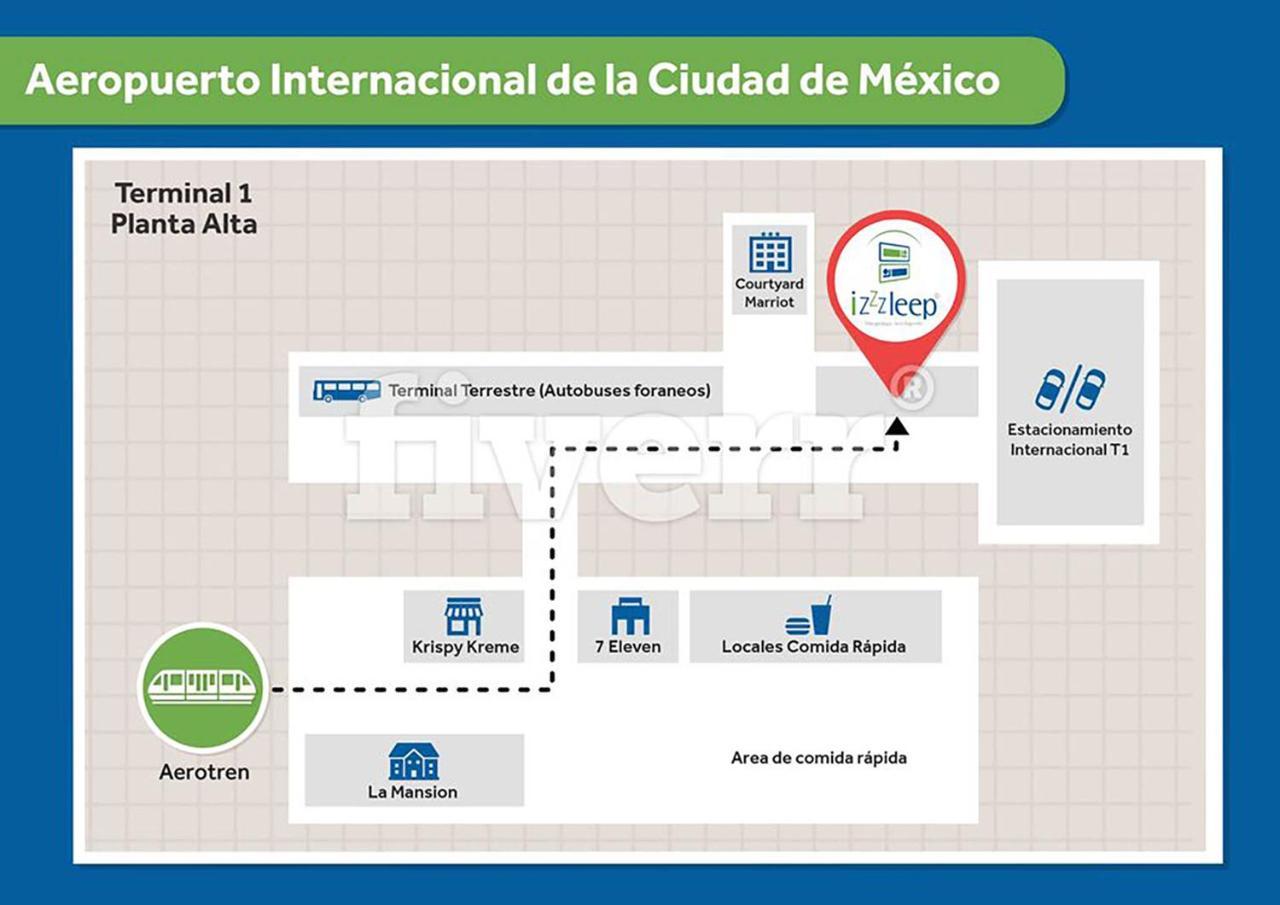 Hotel cápsula Izzzleep Aeropuerto Terminal 1 3*