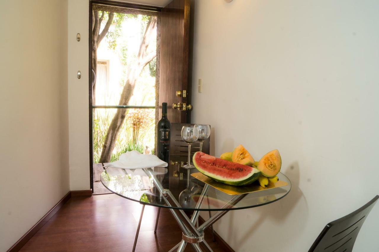 1c, Balcon, Garden House, Welcome To San Angel Mexico City