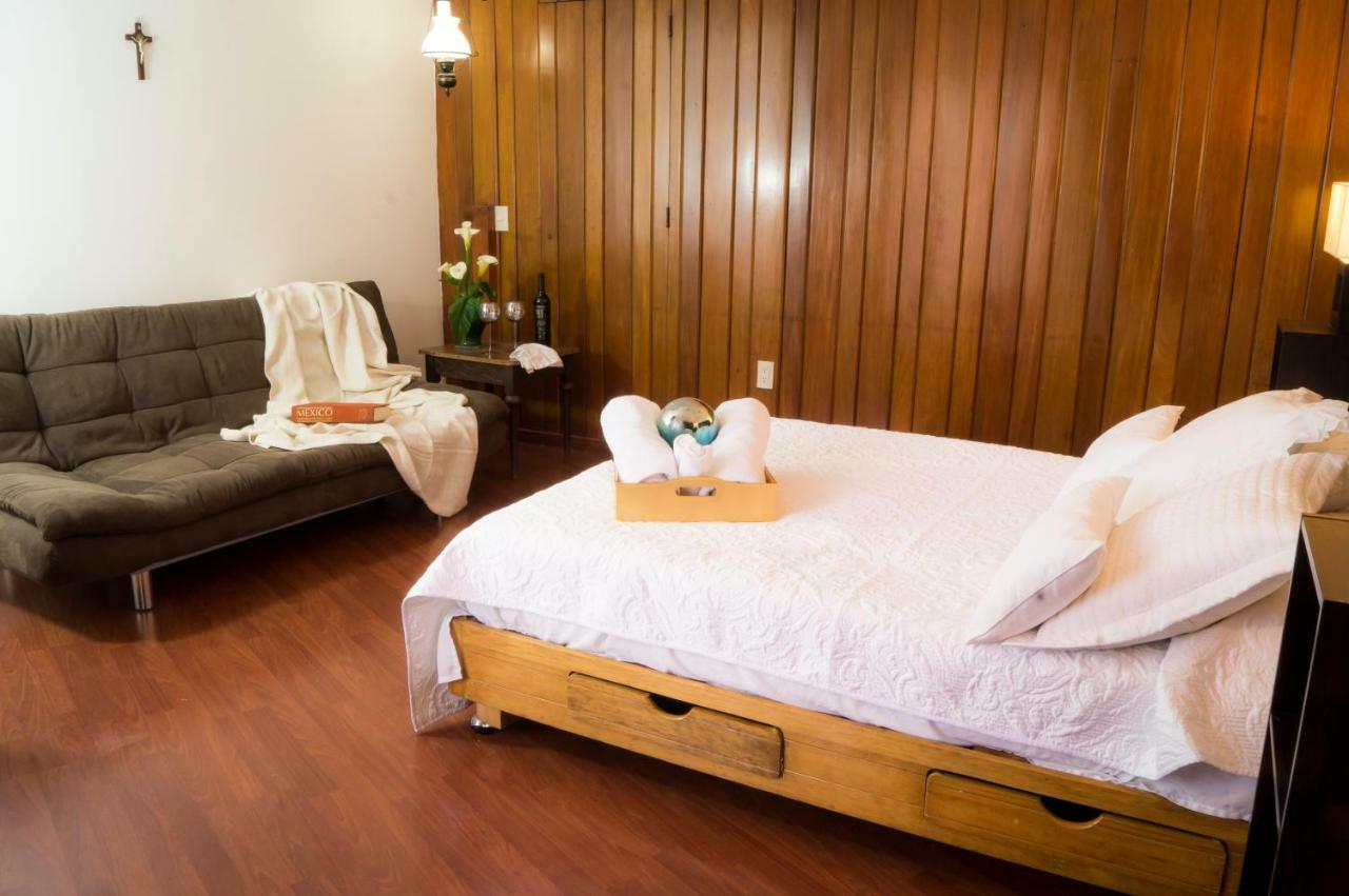 1c, Balcon, Garden House, Welcome To San Angel Apartment *