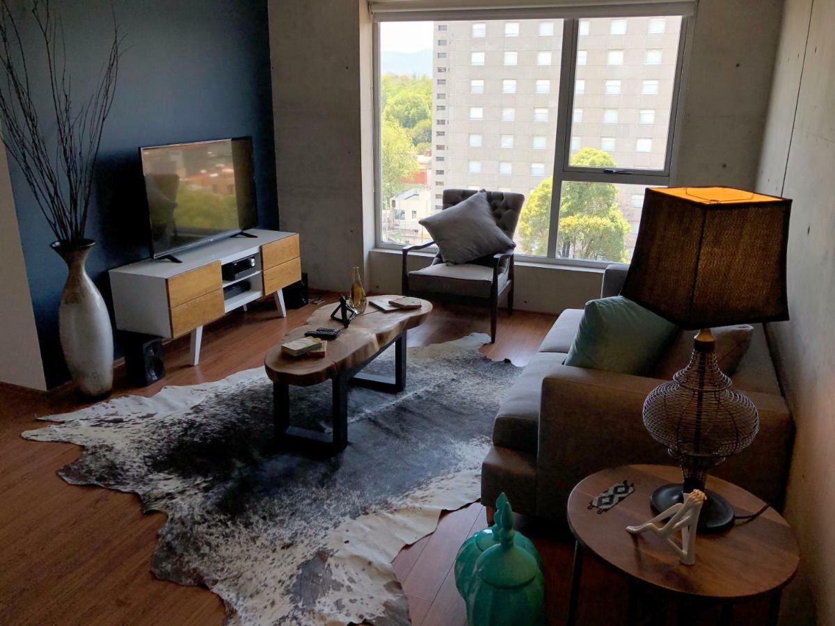 Departamento En Condesa Con Vista Al Castillo De Chapultepec Gym - Pool - Parking Apartment Mexico City