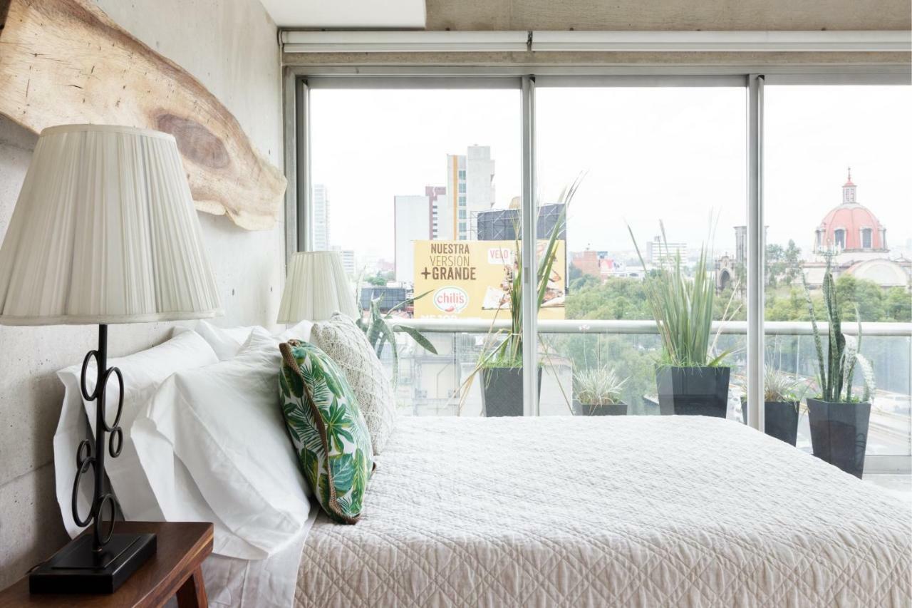 Departamento En Condesa Con Vista Al Castillo De Chapultepec Gym - Pool - Parking Apartamento *