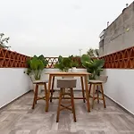 Loft Con Patio, Roof Garden En La Roma