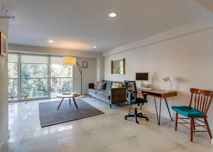 Spacious Duplex With Private Balcony In La Condesa - Ao 302