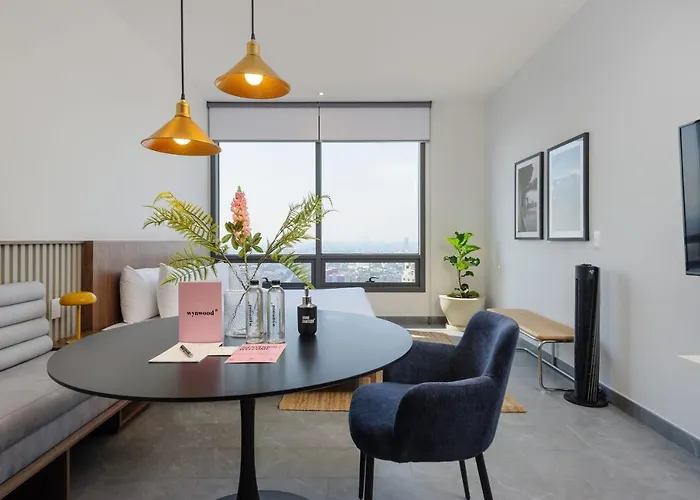Minimalist Loft With Amazing View In Cuauhtemoc