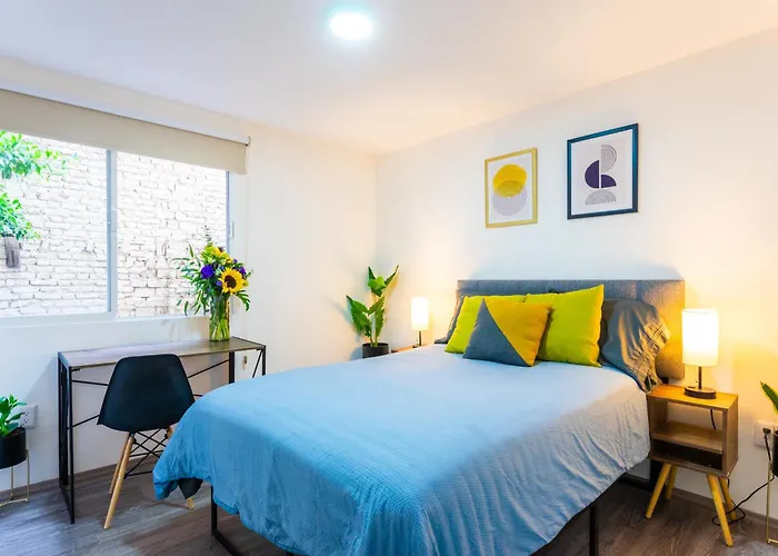 Private Room #3 In A 4 Bedroom Guest House In Roma Norte, Mexico City
