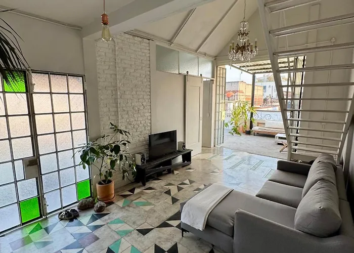 Bright Design Penthouse Loft With Terrace - Santa Maria La Ribera