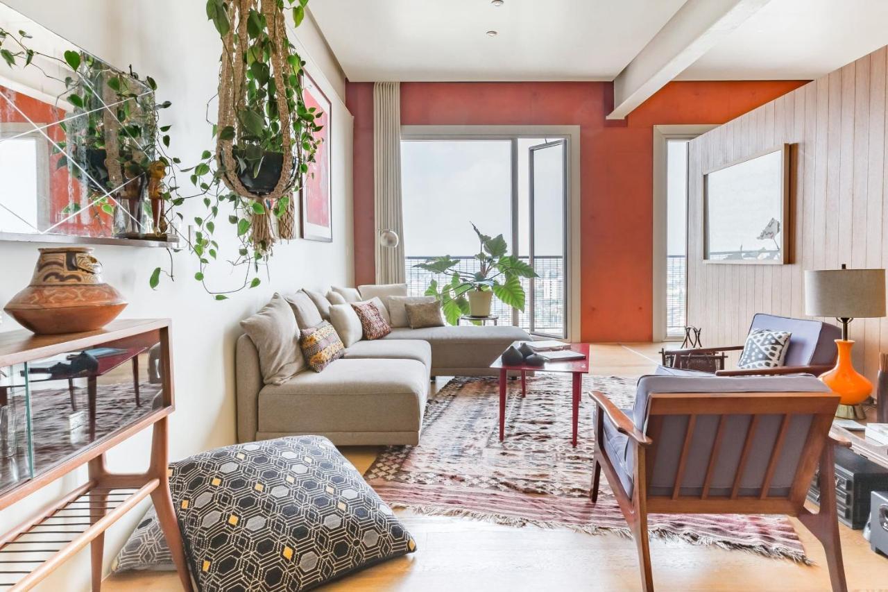 Apartamento Arty Loft With A Rooftop Pool In Iconic Building México DF