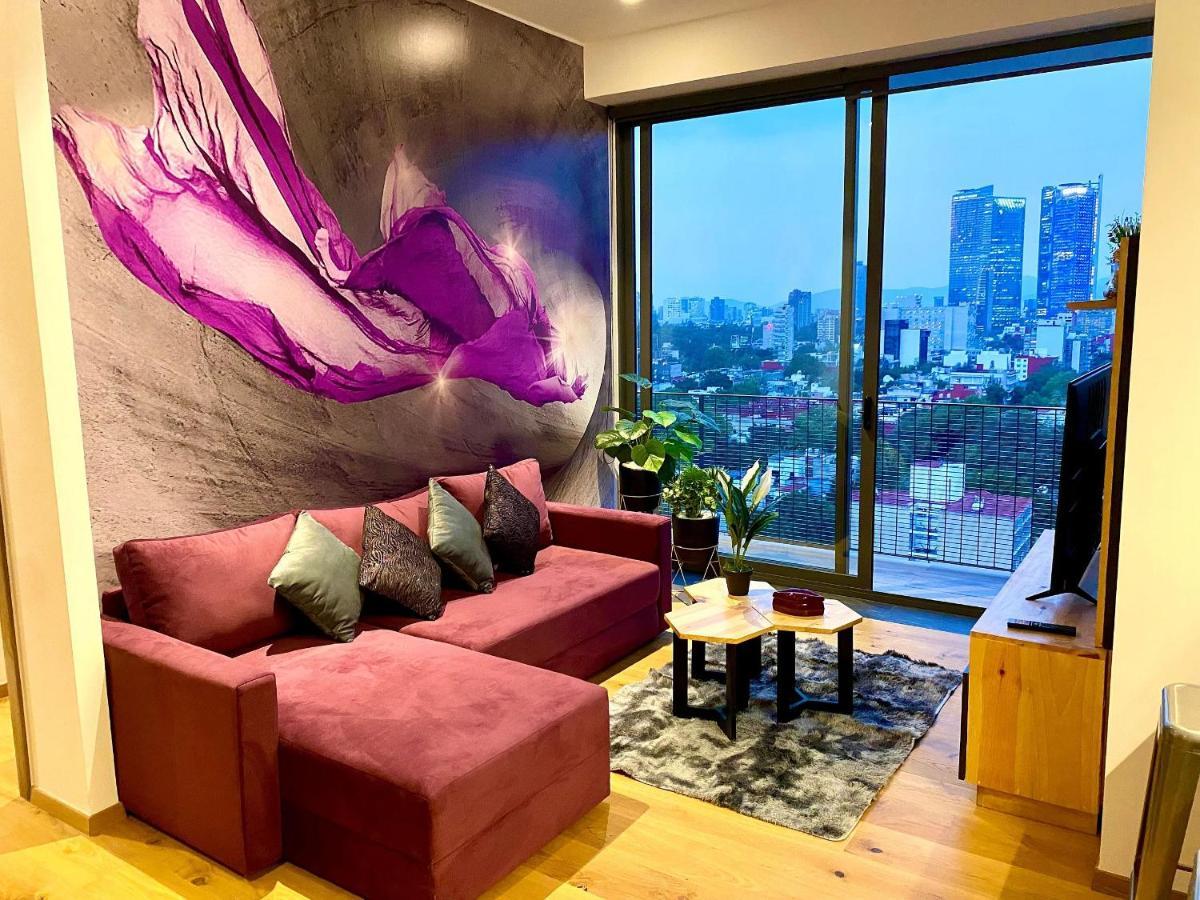 Penthouse Con La Mejor Vista De Cdmx, 6 Personas, Gym Y 2 Parkings Apartment *