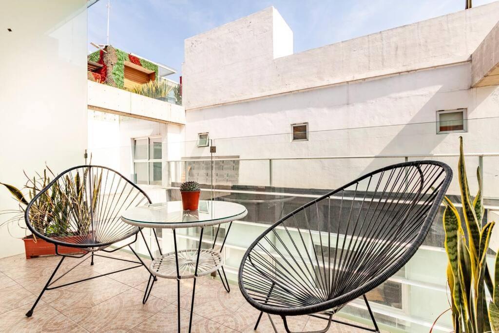 Loft Roma/condesa Con Terraza Privada.