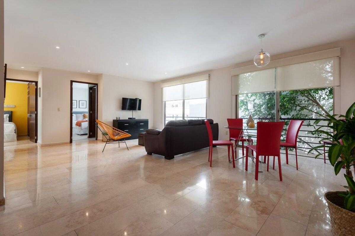 Apartamento Urban Classic Cdmx 2bd 4pax// Centrico Con Balcon México DF