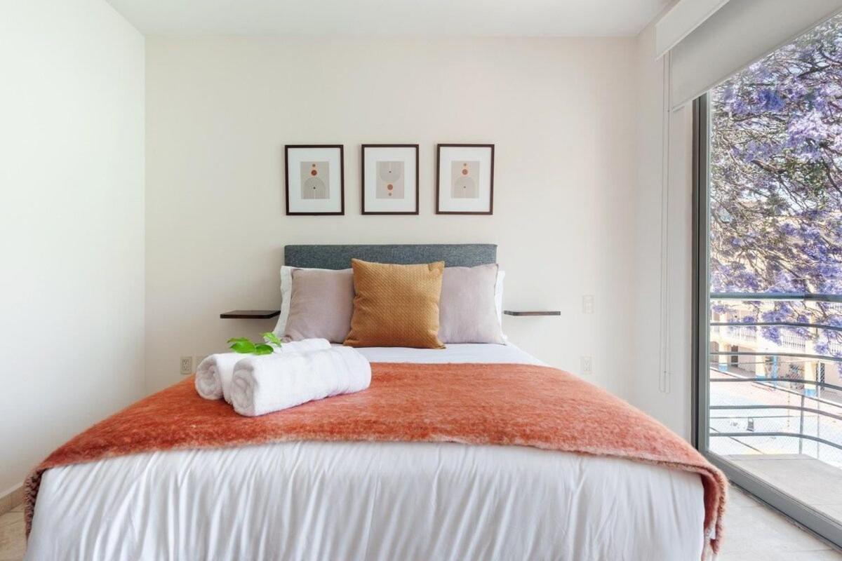 Apartamento Urban Classic Cdmx 2bd 4pax// Centrico Con Balcon México DF