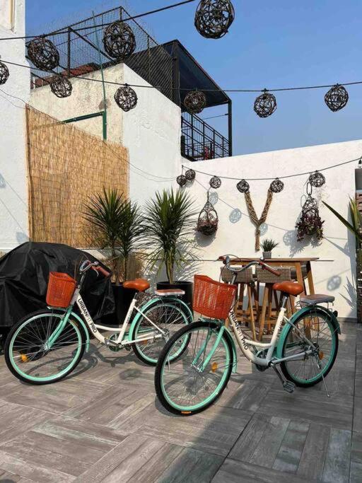 Loft Con Patio, Roof Garden En La Roma Apartamento