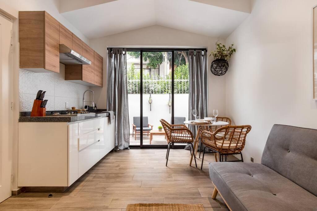 Apartamento Loft Con Patio, Roof Garden En La Roma