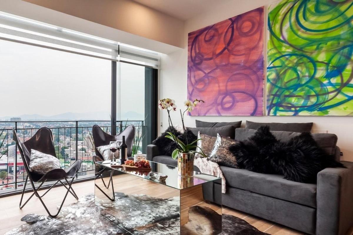 Luxury High-rise Panoramic Apartment, Polanco 3bd Apartment