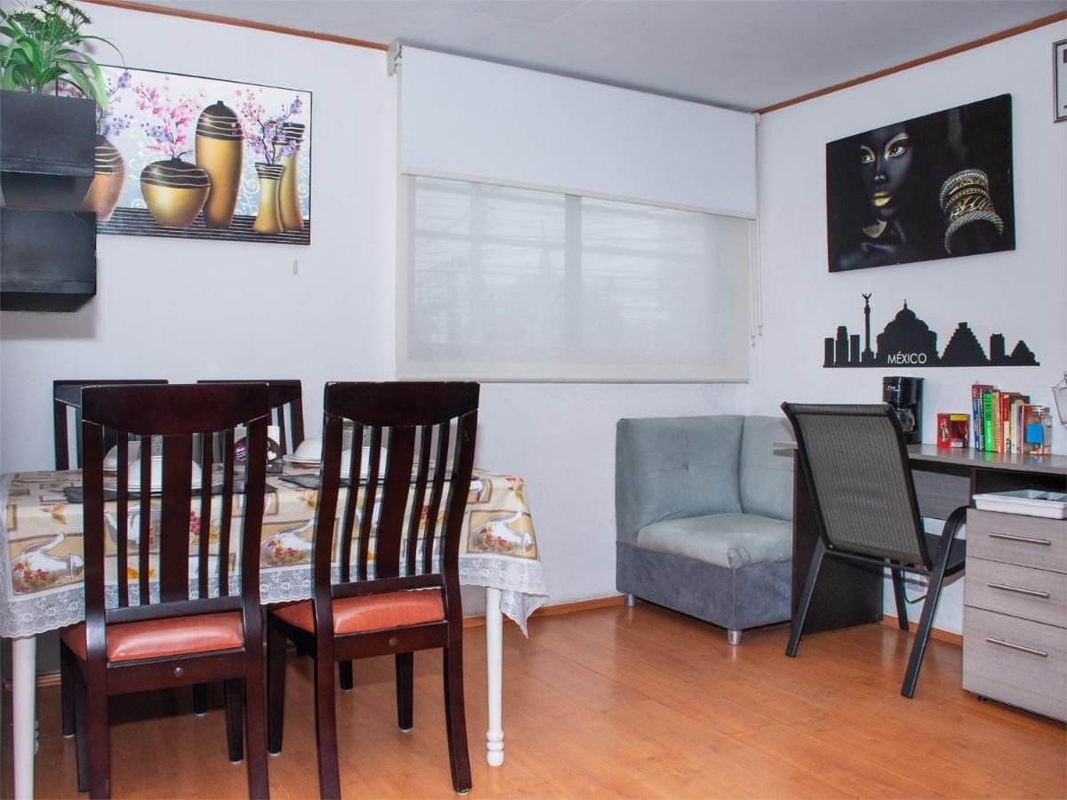 Comodo Departamento Privado Aeropuerto 7 Min Caminando Apartamento Cidade do México