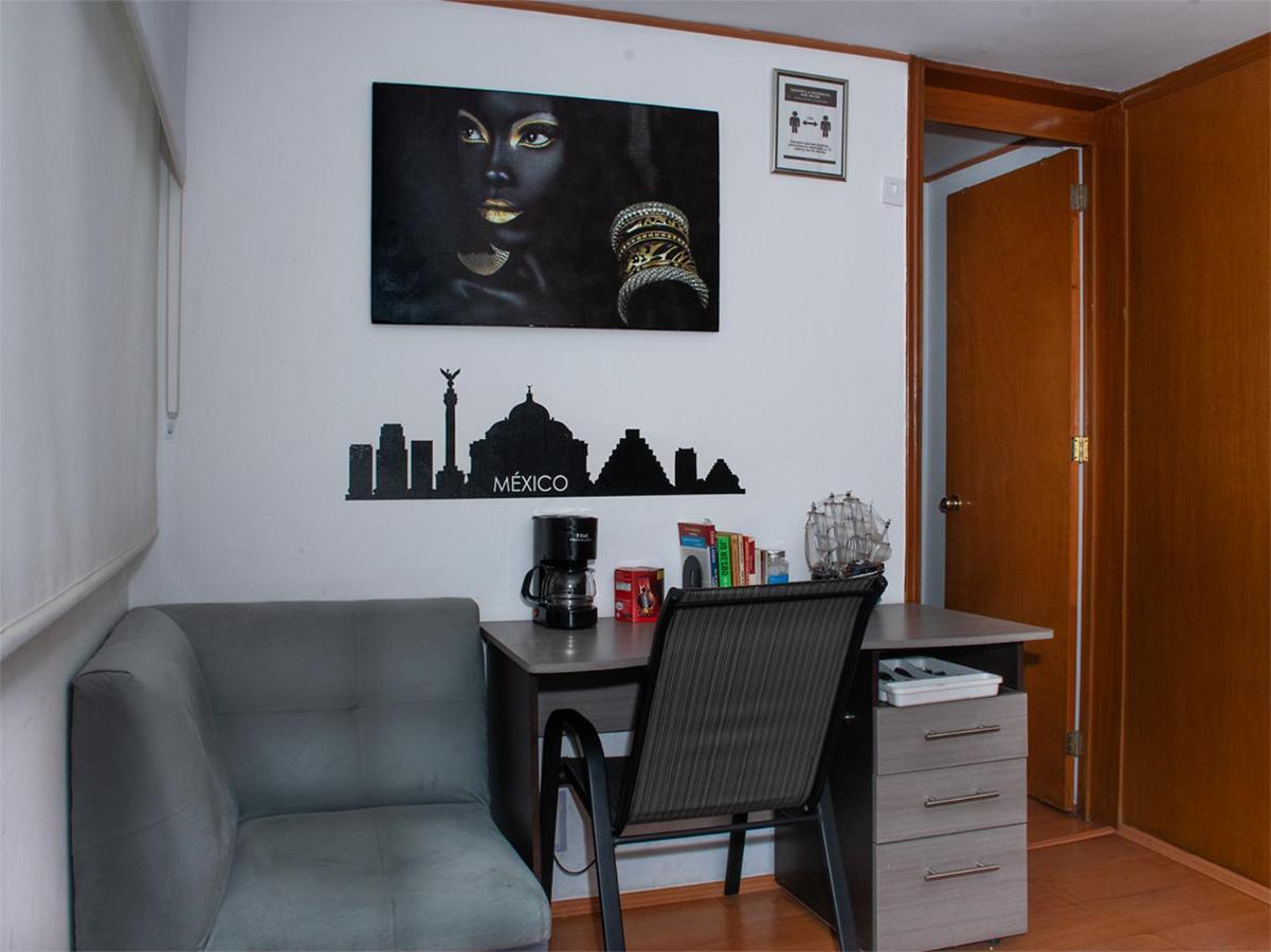 Comodo Departamento Privado Aeropuerto 7 Min Caminando Apartamento Cidade do México